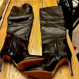 Size 6, NEW Schutz over the knee leather boots